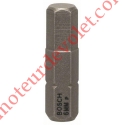 Embout de Vissage Court pour Vis à Tête 6 Pans Creuse 6 mm