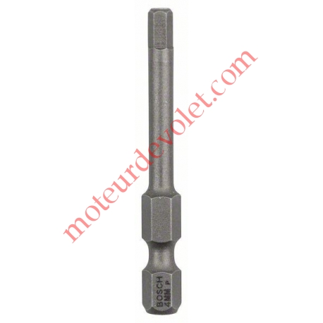 Embout de Vissage Long pour Vis à Tête 6 Pans Creuse 4 mm