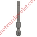 Embout de Vissage Long pour Vis à Tête 6 Pans Creuse 4 mm