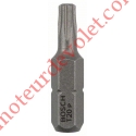 Embout de Vissage Court pour Vis à Tête Torx T20