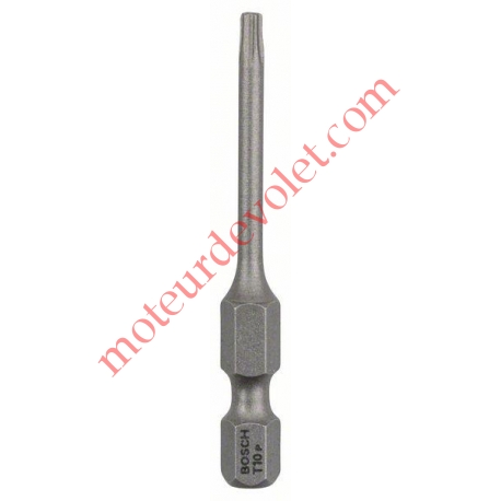 Embout de Vissage Long pour Vis à Tête Torx T10