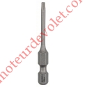 Embout de Vissage Long pour Vis à Tête Torx T10