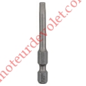 Embout de Vissage Long pour Vis à Tête Torx T25