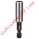 Porte Embout de Vissage Aimanté Entraînement Hexagonal 1/4 Longueur 55 mm ø 10 mm