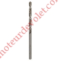 Foret à Métaux Rectifié ø 3,2 mm HSS-G Série Longue Longueur Totale 65 mm Utile 36mm