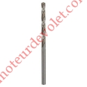 Foret à Métaux Rectifié ø 4 mm HSS-G Série Longue Longueur Totale 75 mm Utile 43mm