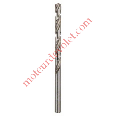 Foret à Métaux Rectifié ø 7 mm HSS-G Série Longue Longueur Totale 109 mm Utile 69mm
