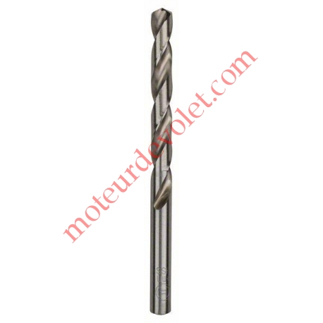 Foret à Métaux Rectifié ø 9 mm HSS-G Série Longue Longueur Totale 125 mm Utile 81mm