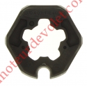 Roue pour Moteur LT 50 dans Tube Rond ø 70 à Goutte ø xx mm