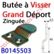 Butée à Visser Grand Déport Zinguée