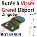 Butée à Visser Grand Déport Zinguée