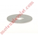 Rondelle Plate en Acier Galvanisé ou Electro-Zingué 40 x Carré 10,5 x 2 mm