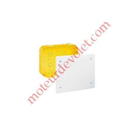 Boîte d'encastrement Avec Couvercle pour Dérivation 170x170x50 mm pour Cloison Sèche 