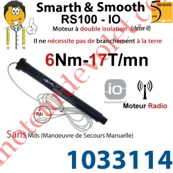 Moteur RS100 6/17 io Smart&Smooth LT 50 sans Mds