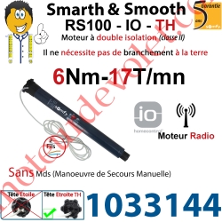 Moteur RS100 TH 6/17 io (Tête Etroite) Smart&Smooth LT 50 sans Mds