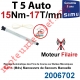 Moteur Filaire Electronique T5 Auto 15/17 Réglage Automatique des FdC sans Mds