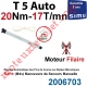 Moteur Filaire Electronique T5 Auto 20/17 Réglage Automatique des FdC sans Mds