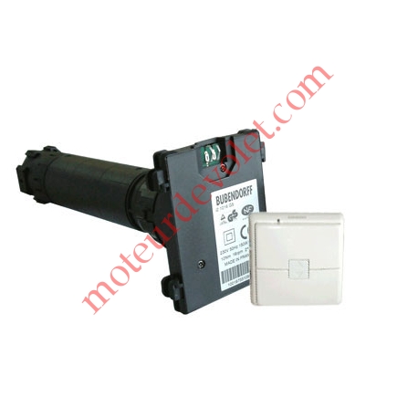 Moteur Bubendorff Radio CI 10 Nm pour Atix v3 sans Mds Avec son Emetteur Mural