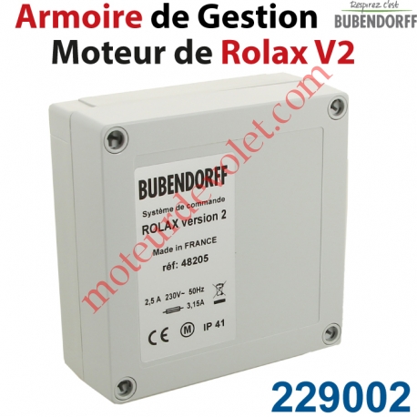 Armoire de Gestion Moteurs Rolax Version 2