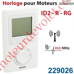 Horloge Radio Bubendorff ID2 4 Groupes Maxi 3 Modes de Fonctionnement