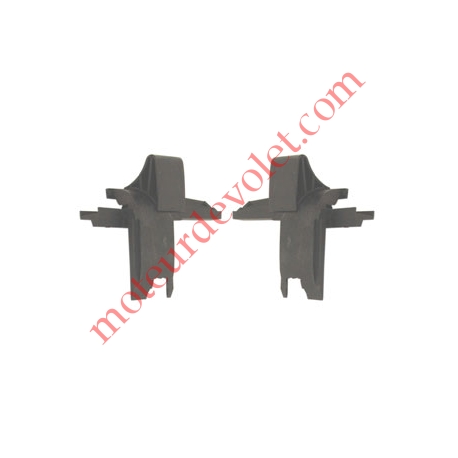 Tulipes Coloris Noir pour Coulisses et Lames DP88 Bubendorff (Paire)