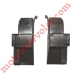 Tulipes Coloris Noir pour Coulisses et Lames de 40 Bubendorff (Paire)