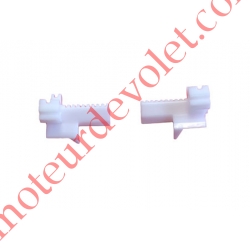Tulipes OR Caisson Y Coloris Incolore pour Coulisses Gamme Activ'Home Bubendorff (Paire)
