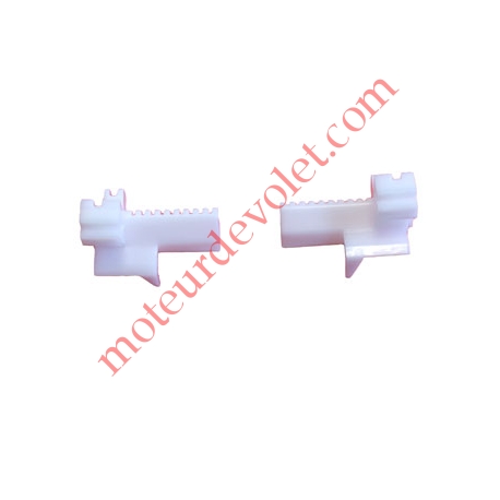Tulipes OR Caisson Y Coloris Incolore pour Coulisses Gamme Activ'Home Bubendorff (Paire)