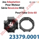 Jeu d'Adaptation pour Moteur Elero Série RevoLine M 50 au Tube Octo 60 en 6 à 10/10ème