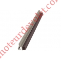 Attache LB Avec Crochet Court en Aluminium Anodisé Naturel Lg 295 mm