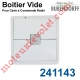 Boitier Vide pour Emetteur Mural Bubendorff CRG ASS
