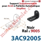 Support Supplémentaire en inox pour Tirette 4AC92001 Noir ± Ral 9005