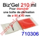 Biz Gel d'Etanchéité Electrique Constitué de 2 Pochettes de 105 ml à Mélanger pour remplir une boîte de dérivation ø 80 x 40 mm