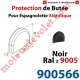 Protection de Butée d'Espagnolette Atlantique Noir ± Ral 9005