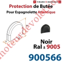 Protection de Butée d'Espagnolette Atlantique Noir ± Ral 9005