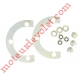 Kit de 2 Cales de 10 mm d'épaisseur 3 Trous ø 14 mm pour Déport Support Moteur Axialis Avec Visserie