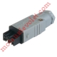 Prise Stas3 Femelle Grise Compatible Hirschmann Côté Inverseur 3 pôles + Terre ip 45