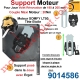 Support Moteur LT 50, Universel pour Joue Zamac de 180 à 205 mm