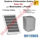 Système d'Alimentation Solaire Somfy Solar Set pour Motorisation de Portail