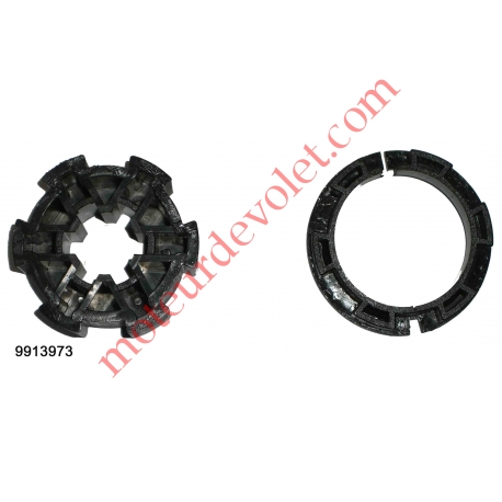 Jeu d'Adaptation pour Moteur LS 40, Tube à 6 Queues d'Aronde