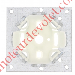 Support Moteur Composite CH60 Clippé sur Plaque 100 x 100 Couple Maxi 25 Nm