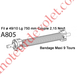 Compensateur ZF64 Gauche Ressort 4975
