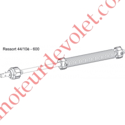 Compensateur ZF54 Droit Ressort 4460