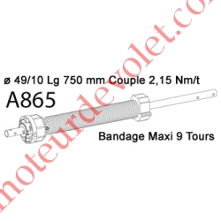 Compensateur Octo 60 Gauche Ressort 4975