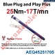 Moteur Cherubini 25/17 Cherubini Blue Plug and Play Plus ø 45 sans Mds
