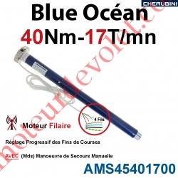 Moteur Cherubini 40/17 Blue Océan ø 45 Avec Mds