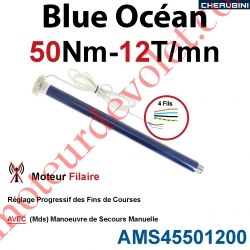 Moteur Cherubini 50/12 Blue Océan ø 45 Avec Mds