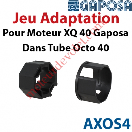 Jeu d'Adaptation pour Moteur Gaposa XQ 40 dans Tube Octo 40