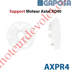 Support Moteur Axial XQ40 Fixation entr'axes 48 mm Avec Anneau d'Arrêt