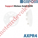 Support Moteur Axial XQ40 Fixation entr'axes 48 mm Avec Anneau d'Arrêt
